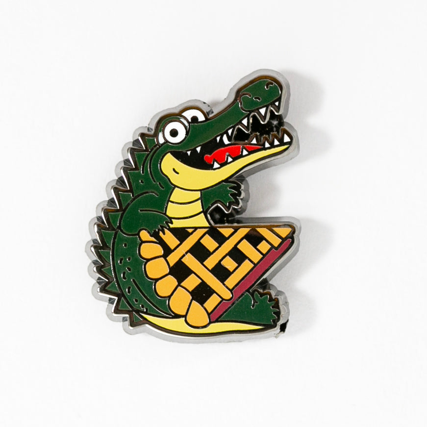 Alligator Pie Enamel Pin